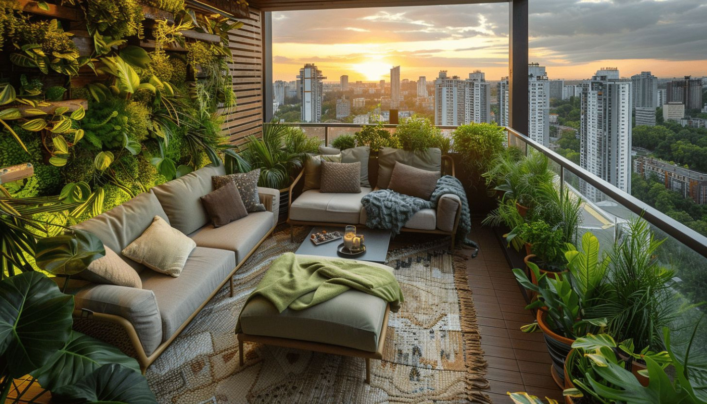 Aménager un petit balcon urbain astuces et idées de décoration végétale